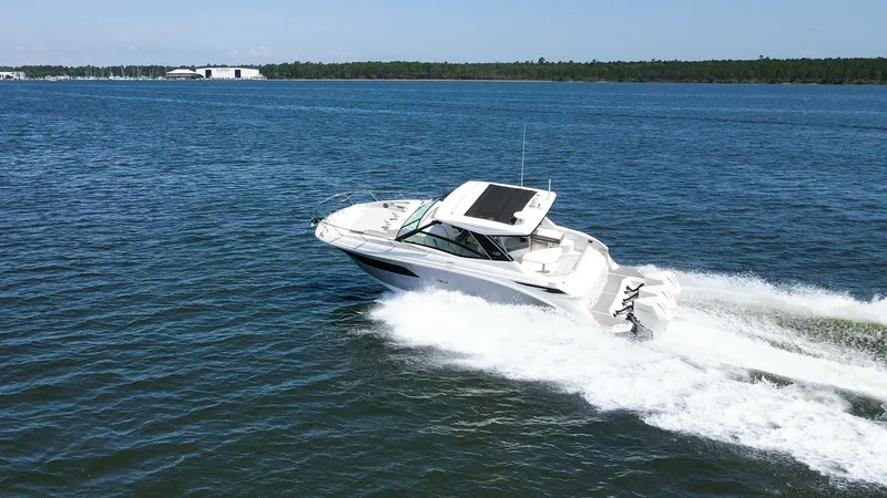 Slide: The Image of 2022 32 Sea Ray 320 Sundancer OB Raya Sunshine Exterior Profiles (3) - 6312478