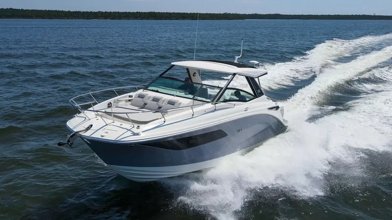 Slide: The Image of 2022 32 Sea Ray 320 Sundancer OB Raya Sunshine Exterior Profiles (5) - 6312480