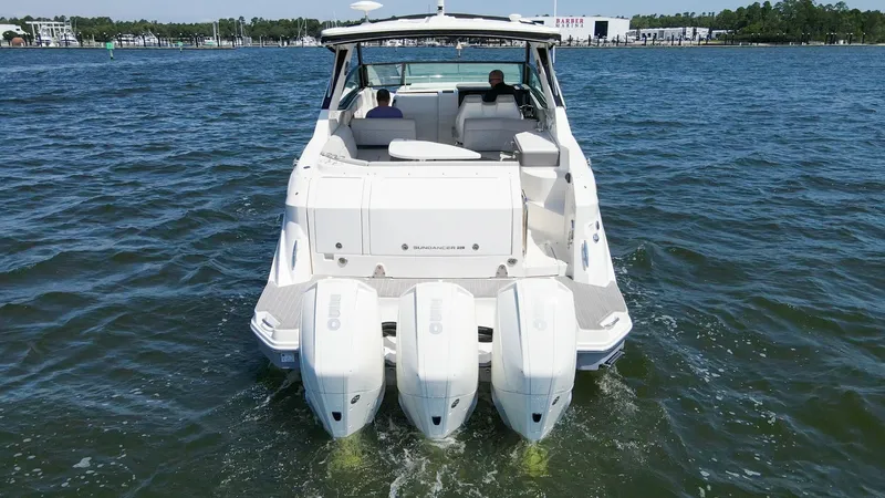 Slide: The Image of 2022 32 Sea Ray 320 Sundancer OB Raya Sunshine Exterior Profiles (9) - 6312484