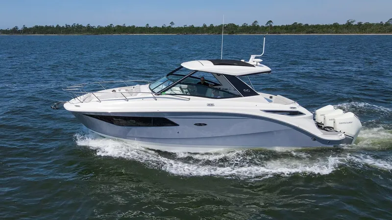 Slide: The Image of 2022 32 Sea Ray 320 Sundancer OB Raya Sunshine Exterior Profiles (14) - 6312489