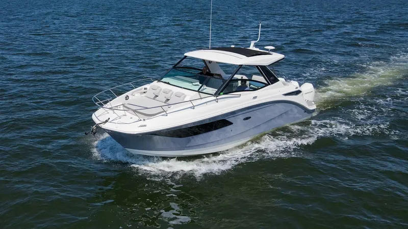 Slide: The Image of 2022 32 Sea Ray 320 Sundancer OB Raya Sunshine Exterior Profiles (15) - 6312490