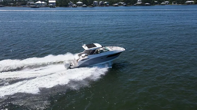 Slide: The Image of 2022 32 Sea Ray 320 Sundancer OB Raya Sunshine Exterior Profiles (18) - 6312492