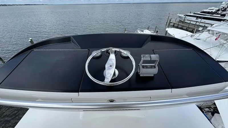 Slide: The Image of 2007 74 Viking 74 Enclosed Bridge Never Settle - Tower Console - 6312566