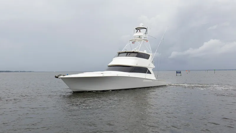 Slide: The Image of 2007 74 Viking Enclosed Bridge Never Settle Profiles (2) - 6387870
