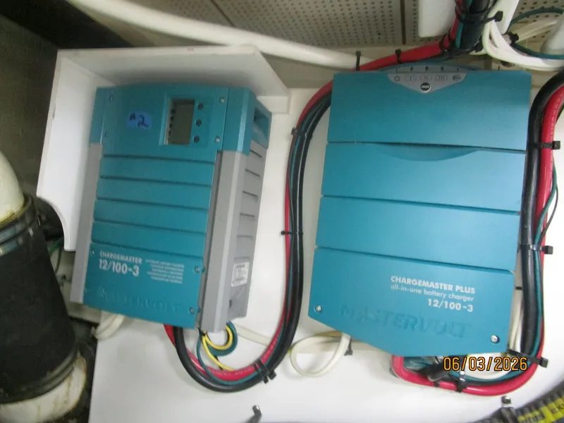 Slide: The Image of 46' Grand Banks battery chargers2-3 - 6284896