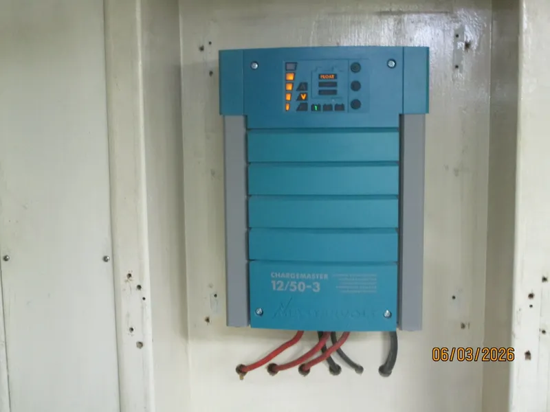 Slide: The Image of 46' Grand Banks battery charger1 - 6284895