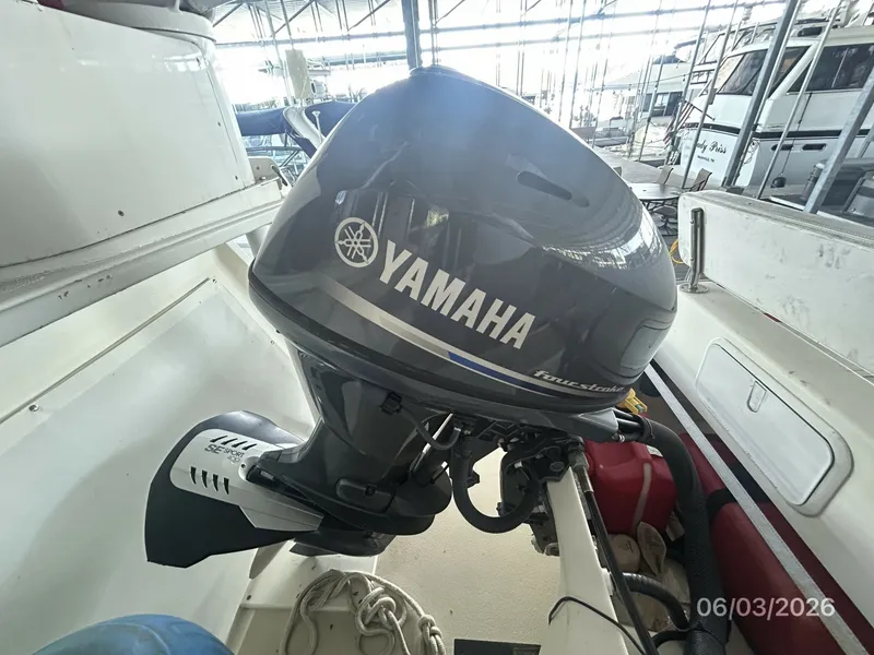 Slide: The Image of 46' Grand Banks tender outboard - 6284972