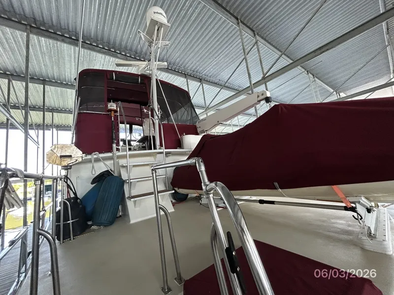 Slide: The Image of 46' Grand Banks trunk cabin forward - 6284974