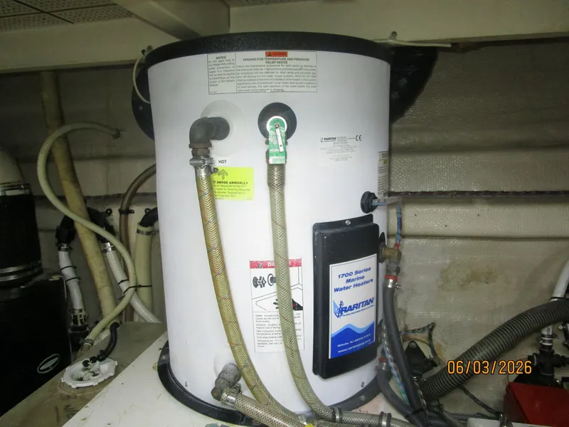 Slide: The Image of 46' Grand Banks water heater - 6284976