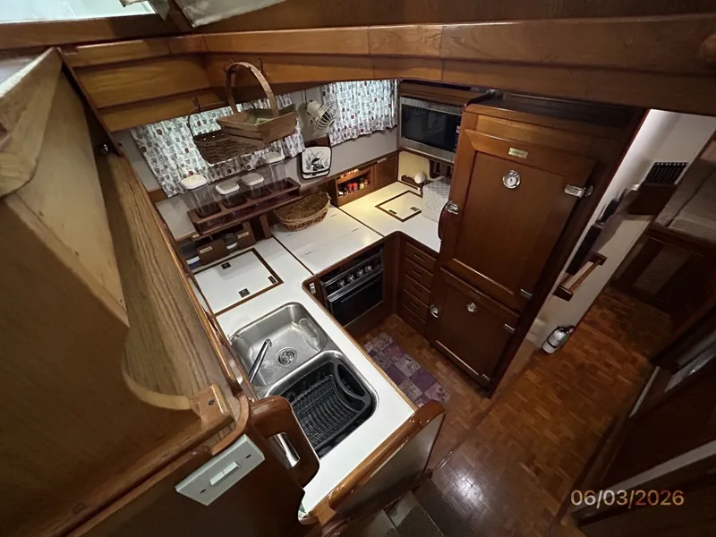 Slide: The Image of 46' Grand Banks galley1 - 6284919