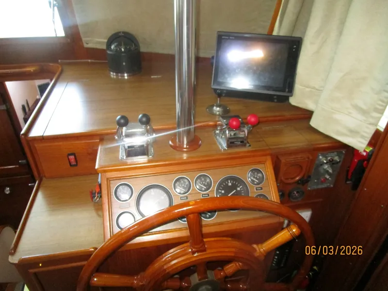 Slide: The Image of 46' Grand Banks lower helm2 - 6284934