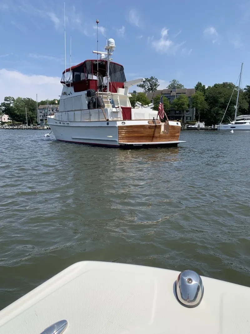 Slide: The Image of 46' Grand Banks port aft profile1 - 6552660