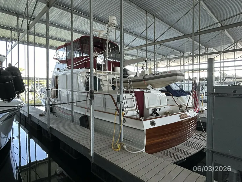 Slide: The Image of 46' Grand Banks port aft profile2 - 6284944