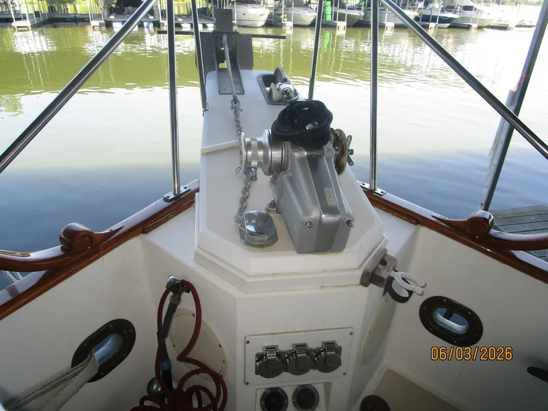 Slide: The Image of 46' Grand Banks anchor windlass3 - 6284893