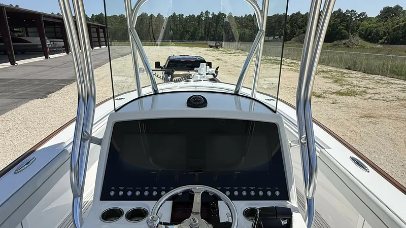 Slide: The Image of 2025 29 Valhalla Boatworks V-29 Gunpowder Helm (1) - 6312382