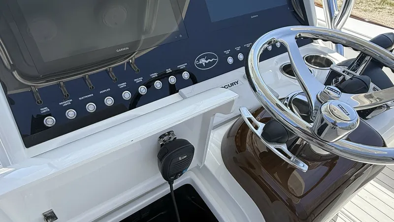 Slide: The Image of 2025 29 Valhalla Boatworks V-29 Gunpowder Helm (3) - 6312386