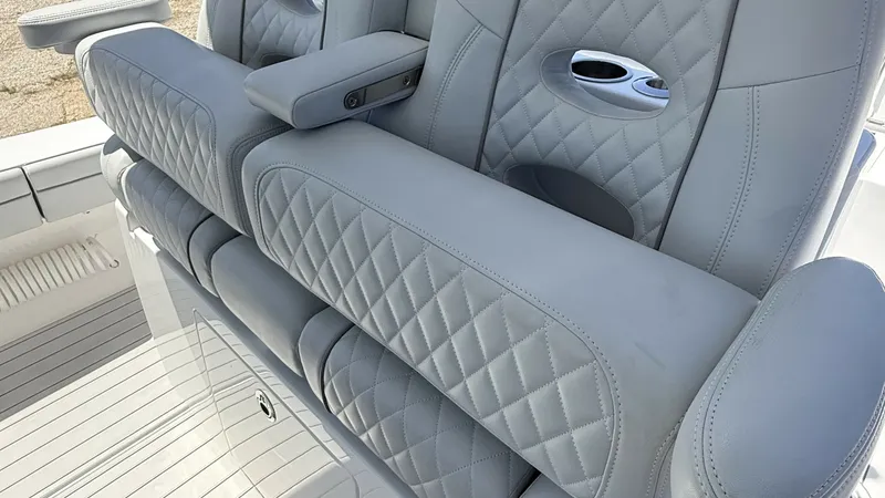Slide: The Image of 2025 29 Valhalla Boatworks V-29 Gunpowder Helm Seating - 6312388