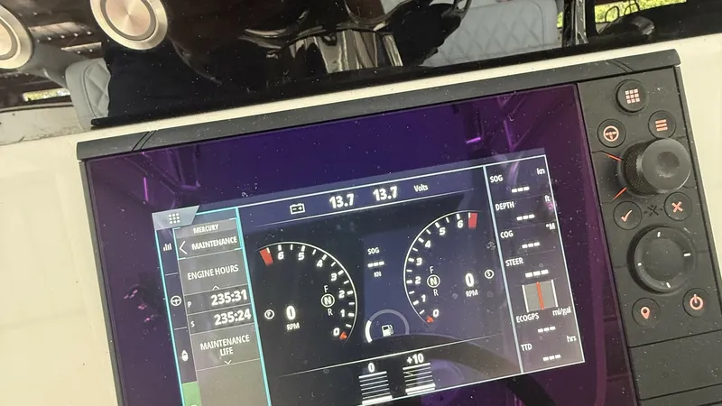 Slide: The Image of 2025 29 Valhalla Boatworks V-29 Gunpowder Engine Gauges - 6312389