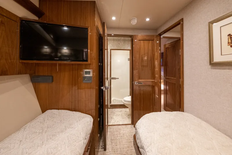 Slide: The Image of 2020 Viking 92 Skybridge Guest Stateroom - 7383284