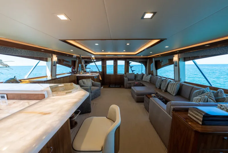 Slide: The Image of 2020 Viking 92 Skybridge Salon - 7383266