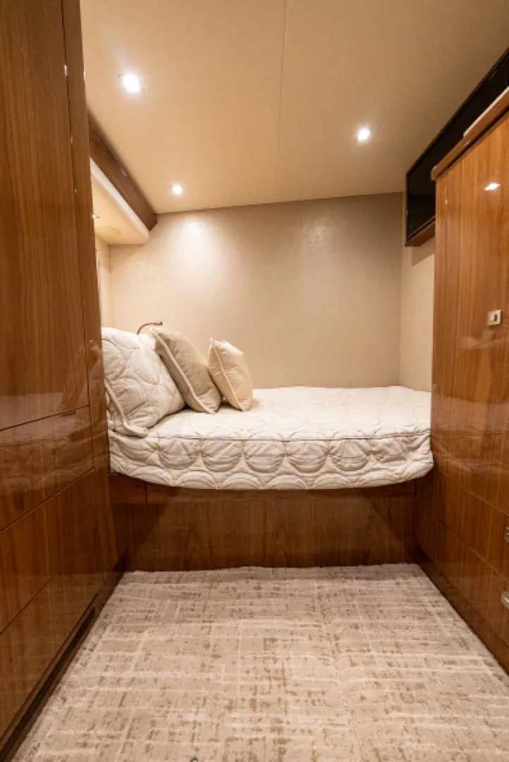 Slide: The Image of 2020 Viking 92 Skybridge Guest Stateroom - 7383276