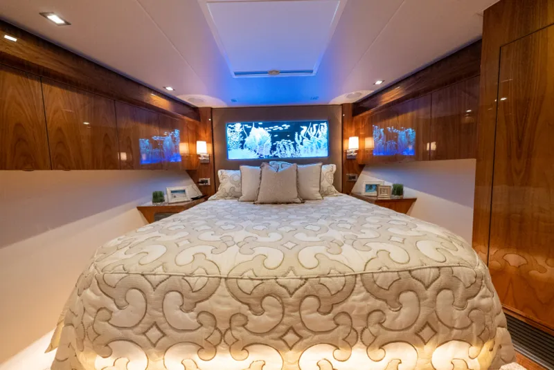 Slide: The Image of 2020 Viking 92 Skybridge Guest Stateroom - 7383286