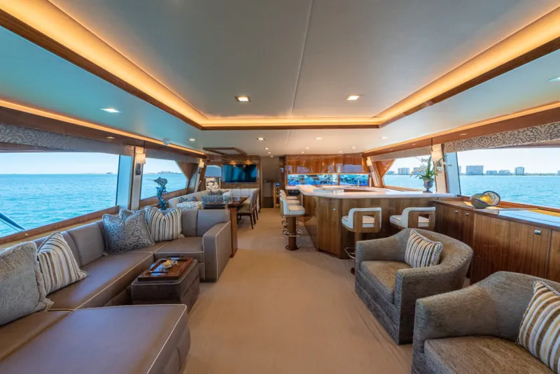 Slide: The Image of 2020 Viking 92 Skybridge Salon - 7383257
