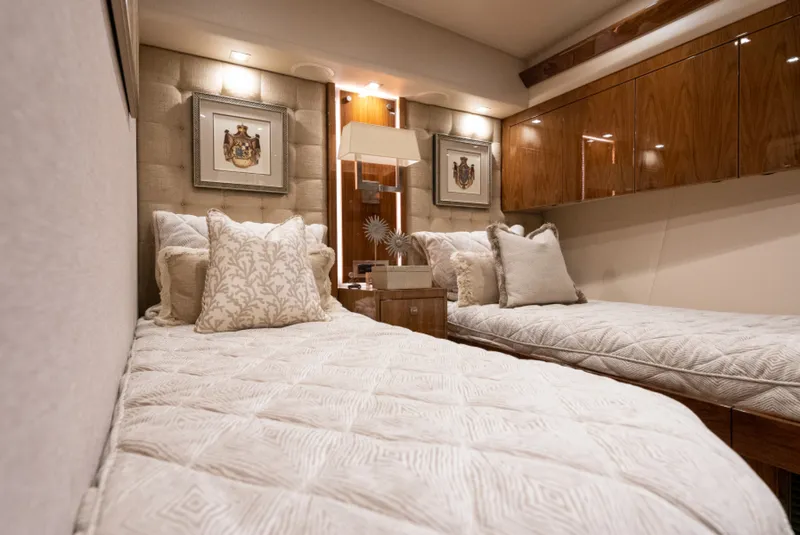 Slide: The Image of 2020 Viking 92 Skybridge Guest Stateroom - 7383282