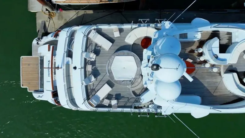 Slide: The Image of Benetti 145 Domani - Exterior Sundeck 2004 Benetti 145 Motor Yacht Domani - 7649415