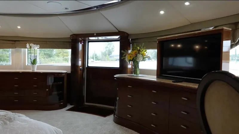 Slide: The Image of Benetti 145 Domani - Interior Master Stateroom 2004 Benetti 145 Motor Yacht Domani - 7649441