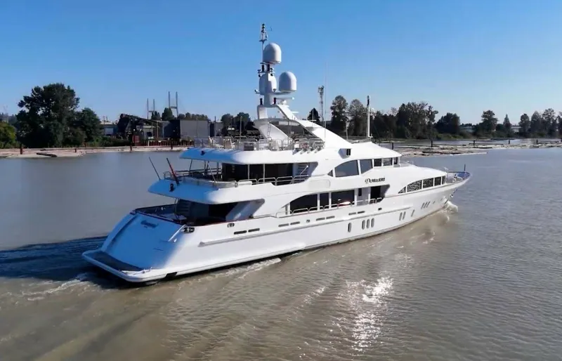 Slide: The Image of Benetti 145 Domani - Exterior Profile 2004 Benetti 145 Motor Yacht Domani - 7649413
