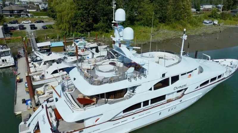 Slide: The Image of Benetti 145 Domani - Exterior Profile 2004 Benetti 145 Motor Yacht Domani - 7649414
