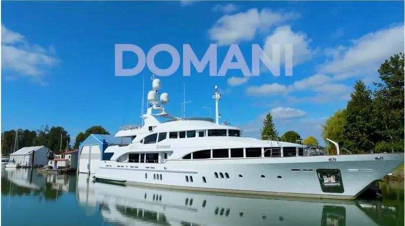 Slide: The Image of Benetti 145 Domani - Exterior Profile 2004 Benetti 145 Motor Yacht Domani - 7649447