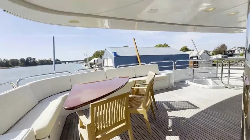 Slide: The Image of Benetti 145 Domani - Exterior 2nd Deck Aft 2004 Benetti 145 Motor Yacht Domani - 7649421