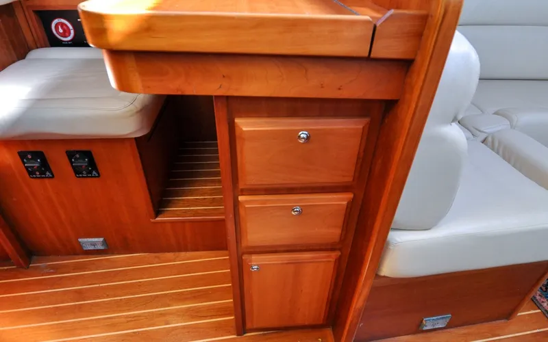 Slide: The Image of 2004 - Sabre 426 - Jezebel Navigation Station - Chart Table Storage - 6298588
