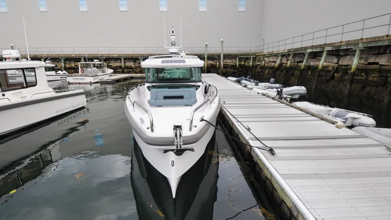 Slide: The Image of Axopar 37XC - Serenity Bound On Dock - 6299116