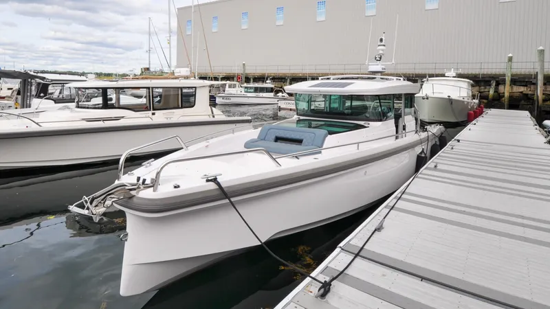 Slide: The Image of Axopar 37XC - Serenity Bound On Dock - 6299115
