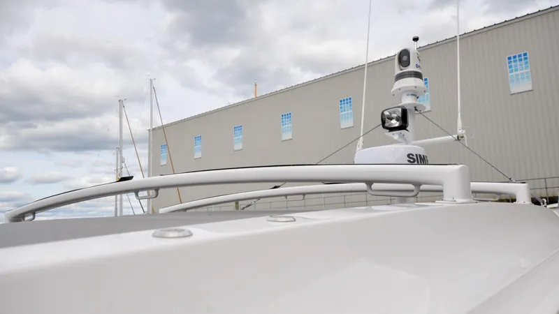 Slide: The Image of Axopar 37XC - Serenity Bound Pilot Salon Roof - Roof Racks - 6299625