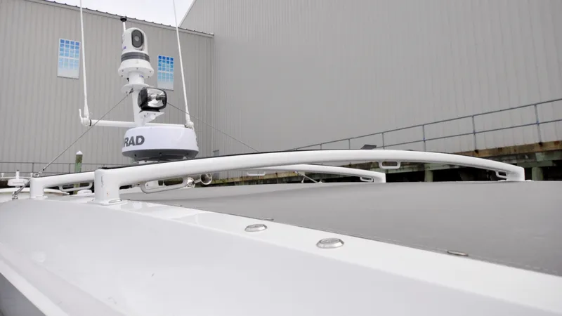 Slide: The Image of Axopar 37XC - Serenity Bound Pilot Salon Roof - Roof Racks - 6299624