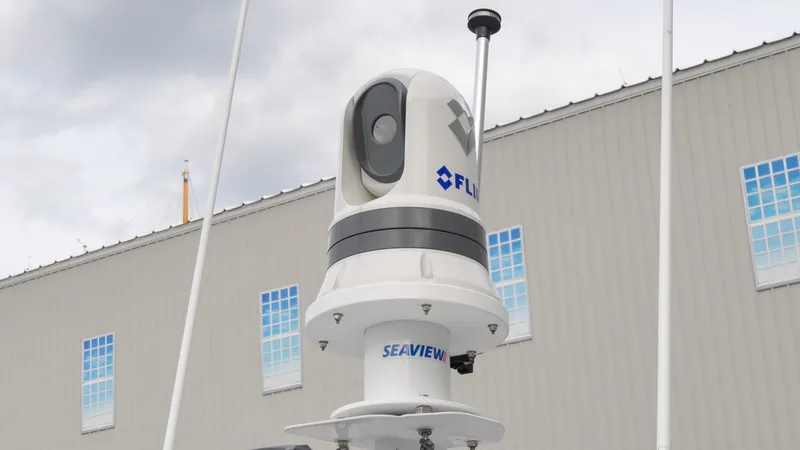 Slide: The Image of Axopar 37XC - Serenity Bound Pilot Salon Roof - Thermal Camera - 6299619
