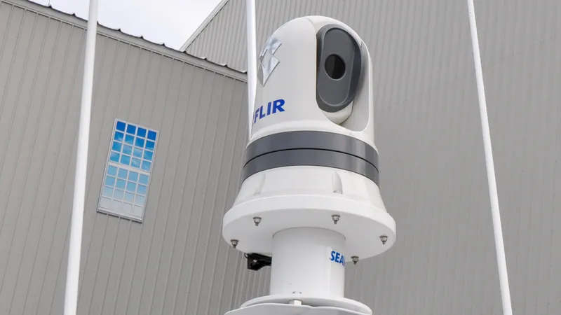 Slide: The Image of Axopar 37XC - Serenity Bound Pilot Salon Roof - Thermal Camera - 6299615
