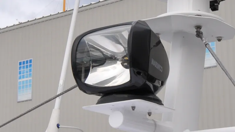 Slide: The Image of Axopar 37XC - Serenity Bound Pilot Salon Roof - Spot Light - 6299620