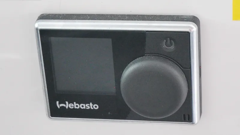 Slide: The Image of Axopar 37XC - Serenity Bound Pilot House - Navigation Station - Diesel Heater Controls - 6299596