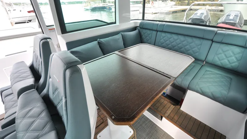 Slide: The Image of Axopar 37XC - Serenity Bound Pilot House - Navigation Station - Dinette - 6299102