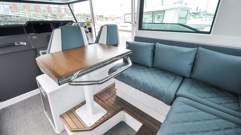 Slide: The Image of Axopar 37XC - Serenity Bound Pilot House - Navigation Station - Dinette - 6299578