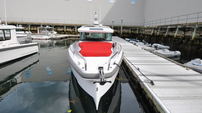 Slide: The Image of Axopar 37XC - Serenity Bound On Dock - With Covers - 6299647