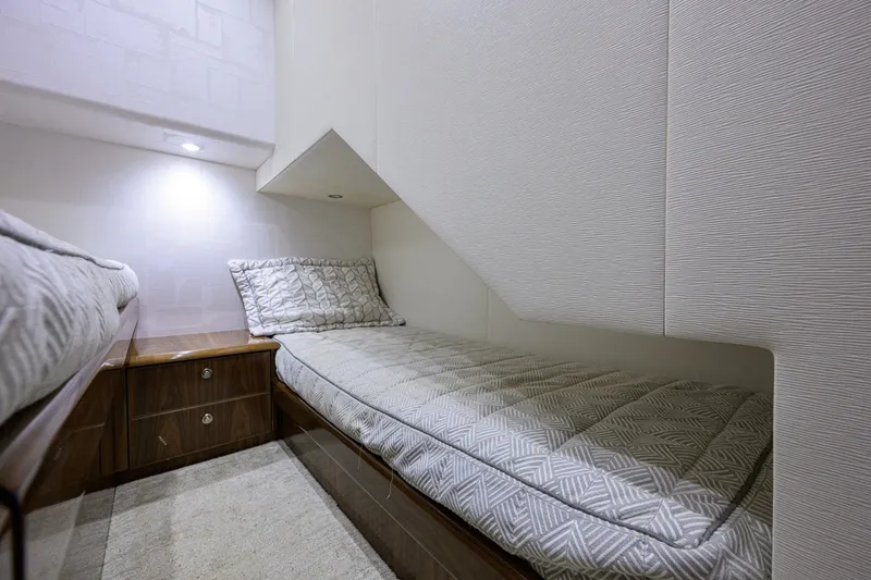 Slide: The Image of 58 Viking - Guest Stateroom 2021 Viking 58 Convertible No Name 58 - 7512389