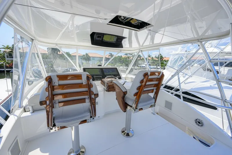 Slide: The Image of 58 Viking - Flybridge 2021 Viking 58 Convertible No Name 58 - 7655864