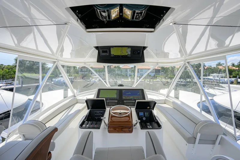 Slide: The Image of 58 Viking - Flybridge 2021 Viking 58 Convertible No Name 58 - 7655865