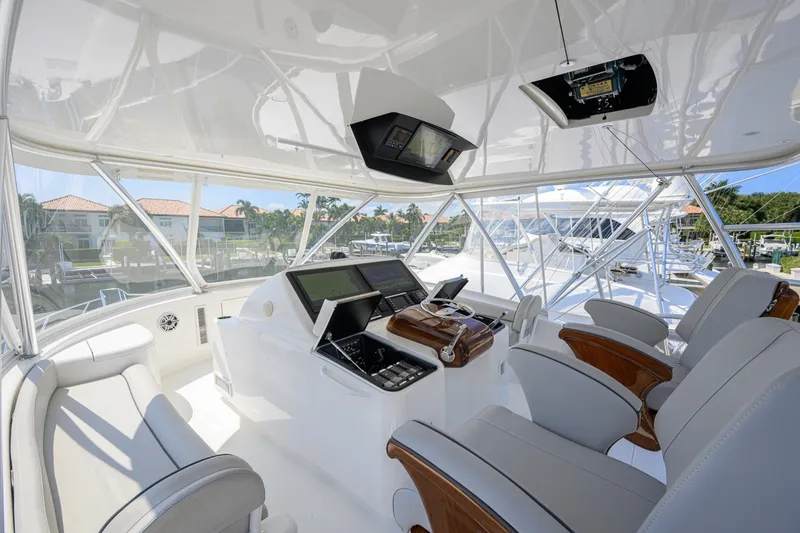 Slide: The Image of 58 Viking - Flybridge 2021 Viking 58 Convertible No Name 58 - 7512386